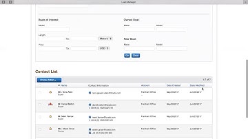 CRM Lead Manager Overview
