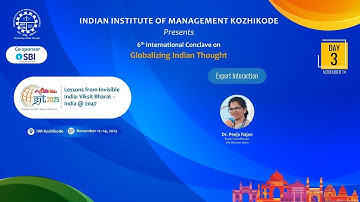 GIT 2025: Expert Interaction: Dr. Peeja Rajan, State Coordinator, UN Women India