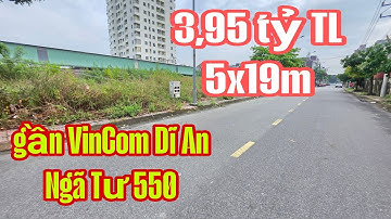 Bán Đất gần Vincom Dĩ An (4283) 5x19m Đường 14m, gần Cao Tốc Ạ