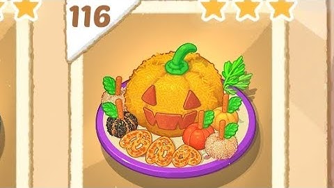 cookingdom level 116 Pumpkin Cheese Balls 