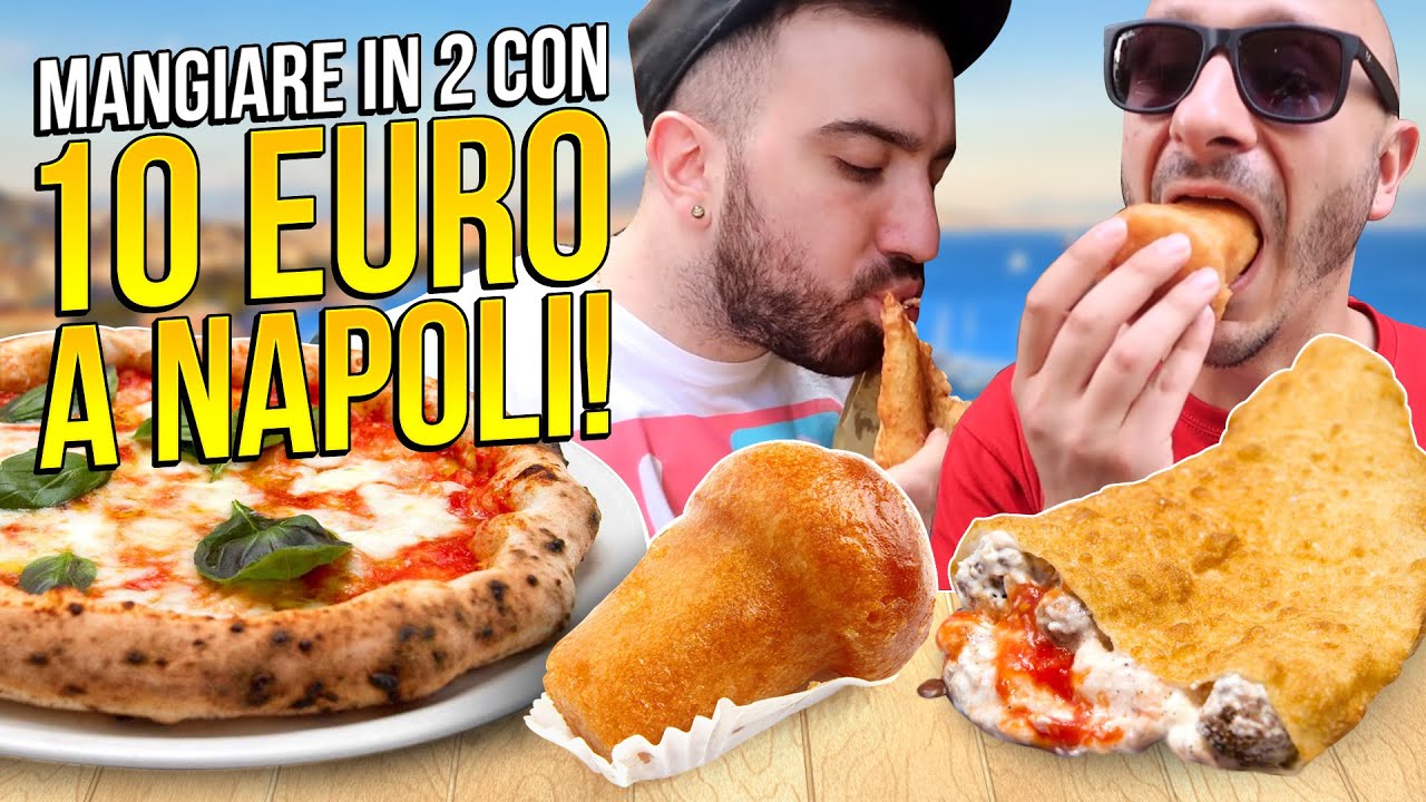 10 EURO CHALLENGE: MANGIARE IN DUE a NAPOLI con 10 EURO!