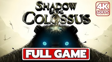 Shadow of the Colossus Gameplay Walkthrough Full Game (4K 60FPS) - No Commentary