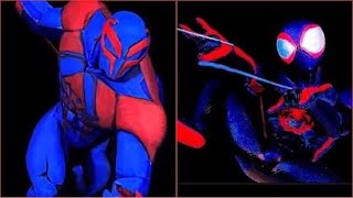 How to make Spiderman 2099 VS Spiderman with Clay / Spider-Man: Across the Spider-Verse [kiArt]