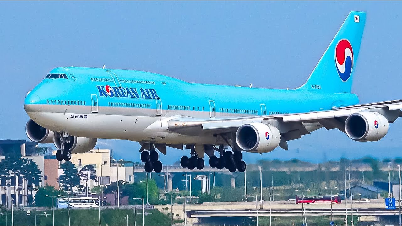 🇰🇷✈️30 Minutes SEOUL Plane Spotting | Takeoffs & Landings at Incheon Airport (ICN/RKSI)