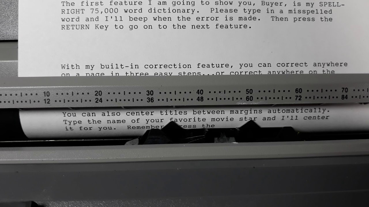 Nastro Macchina Da Scrivere Co Brand Nastro Per Macchina Da Scrivere Smith Corona, Compatibile Con Modelli SL470, SL480, SL500, SL560 - Ricambio Originale Nastri Macchina Da Scrivere Smith Corona - Foto 4