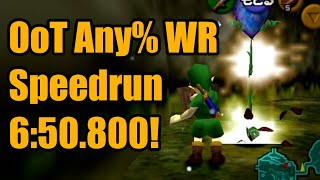 [WR] OoT Any% Speedrun in 6:50.800!