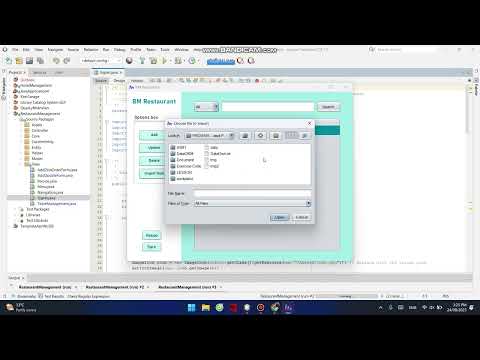 Restaurant Management - Swing Java