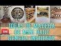 +50 Ideas de Portavinos,Mini Bart que puedes hacer y vender por Mucho Dinero!GENERA INGRESOS¡ ▶️