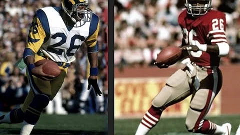 WENDELL TYLER NFL RUNNING BACK 1977-1986 (LOS ANGELES RAMS / SAN FRANCISCO 49ERS) (UCLA)