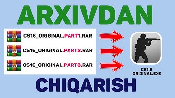 FAYLNI ZIP VA RAR ARXIVDAN CHIQARISH | WINRAR | 7-ZIP
