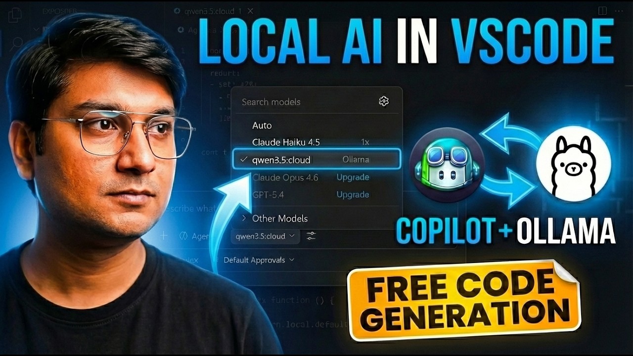 Use Local AI in GitHub Copilot 🤯 VS Code + Ollama Setup | @CodingJist ...