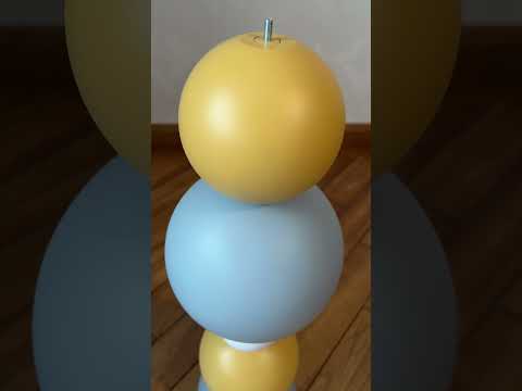 Центральна опора з платформою для столу кулі H.710 D.190 / Високі Кулі - 23, видео 1