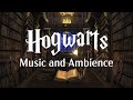 Hogwarts Library Ambience | Relaxing Harry Potter Music with Rain Sounds and Library Ambience