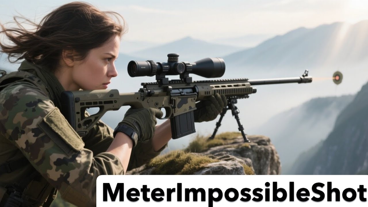 They Believed She Couldn’t Use a Sniper — Until She Landed a 3,000-Meter Impossible Shot