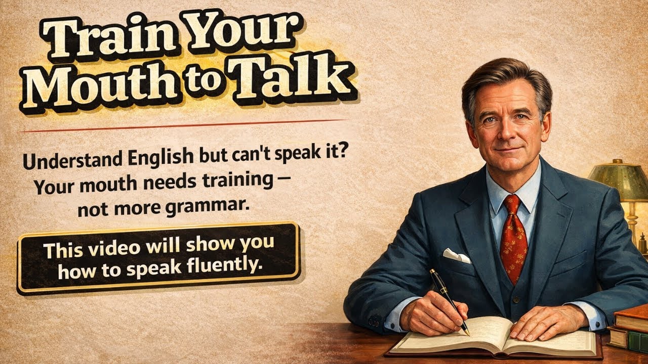 Train Your Mouth to Speak English Fluently – Step-by-Step Practice ✅