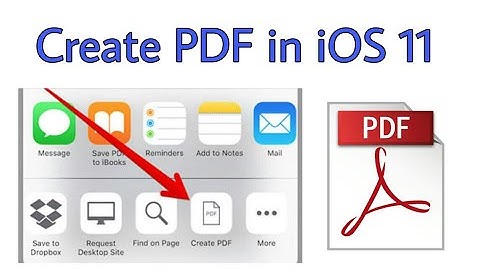 How to Create PDFs in iOS 11