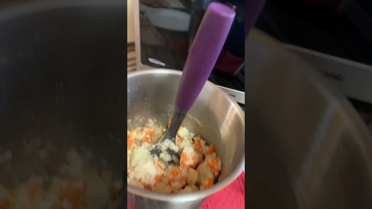 Mashing Potato with the Epicure Ground Meat Separator