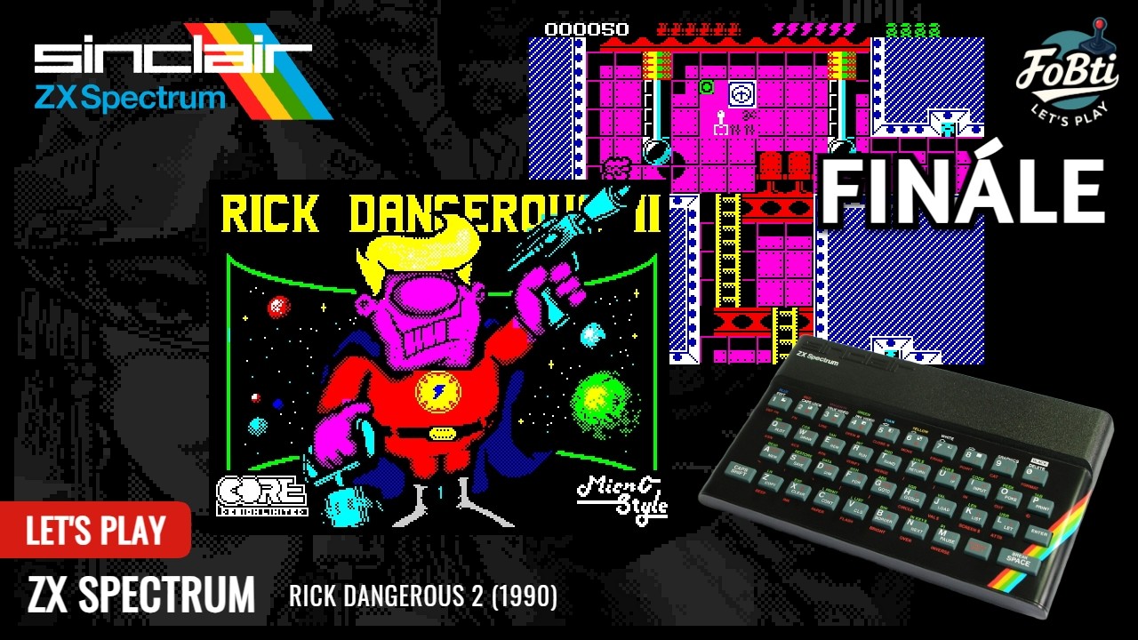 ZX Spectrum Retro: RICK DANGEROUS 2 🕹️ | CZ/SK | #2 - YouTube