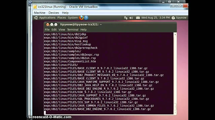 Installing DB2 on Ubuntu in VirtualBox
