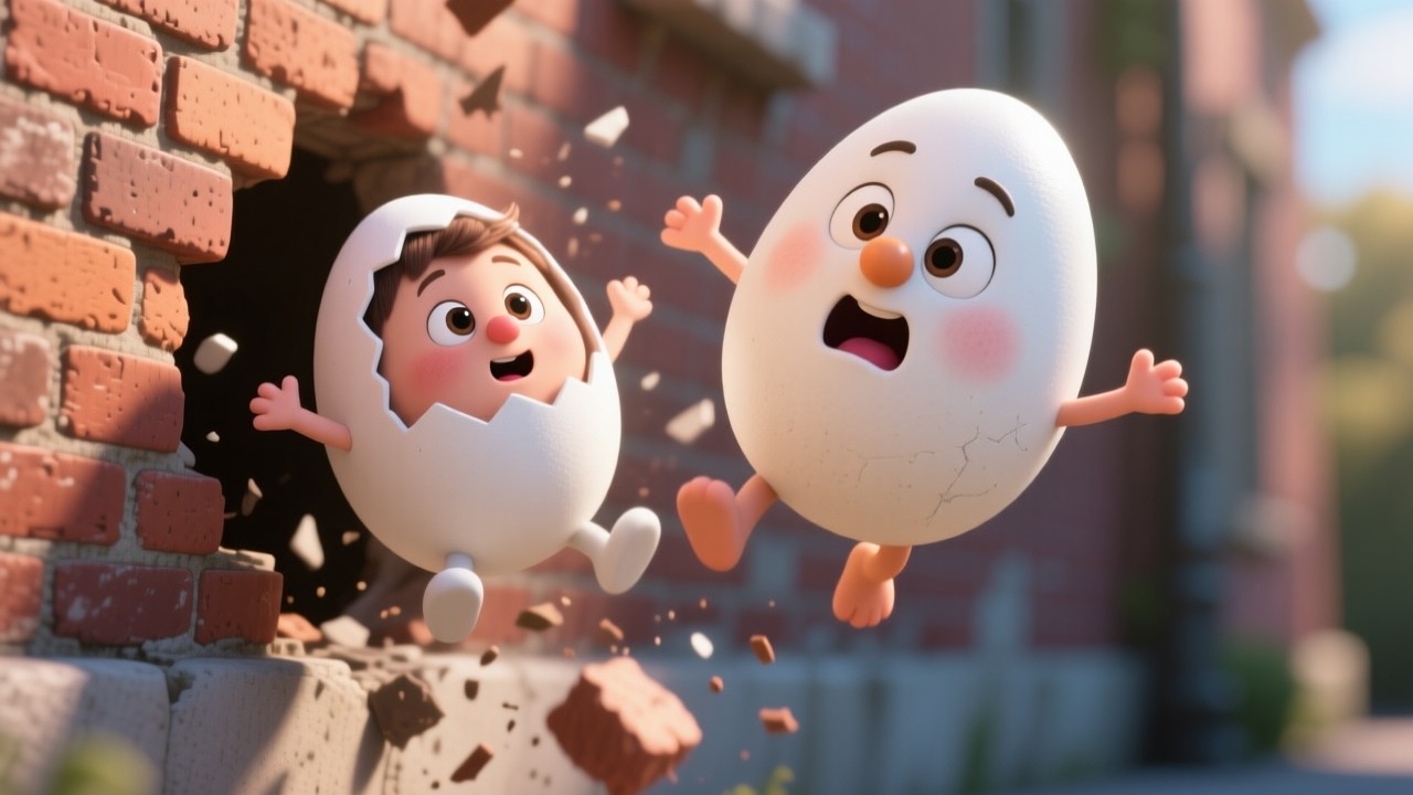 Humpty Dumpty Sat on a Wall 🥚 | Nursery Rhymes for Kids & Toddlers ...