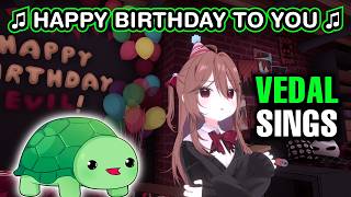Vedal Sings to Evil the Happy Birthday Song