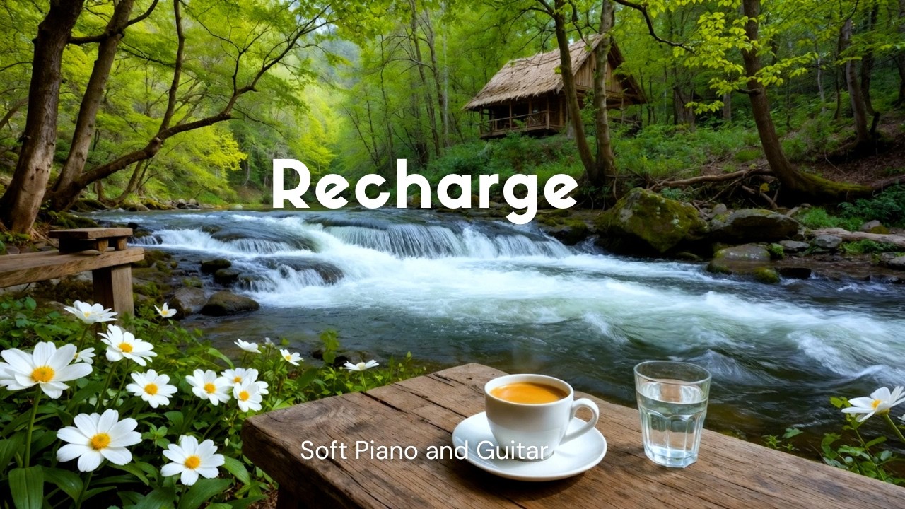 Relaxing Piano and Guitar Music – Calm Afternoon Vibes for Healing & Stress Relief 🌿