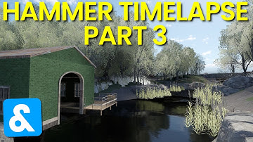 S&box Level Design Timelapse - 9 Hours in 50 minutes (Part 3/3)