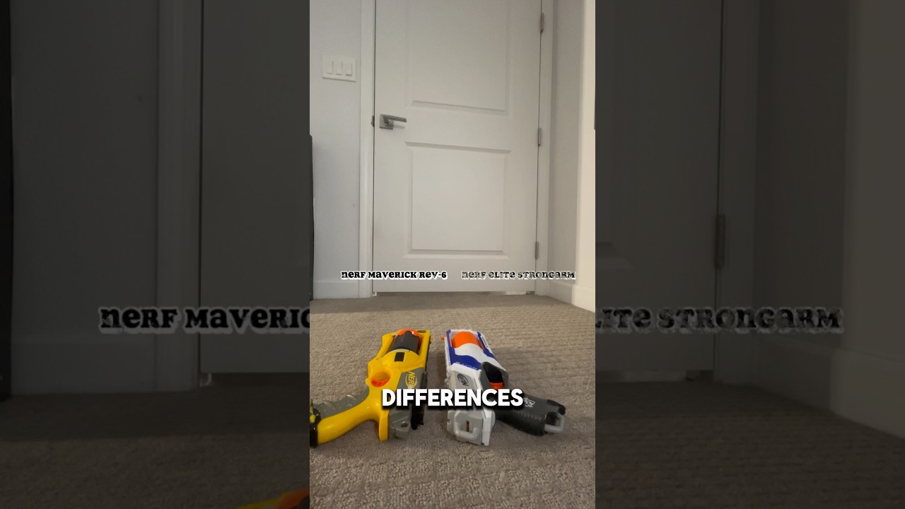 Nerf Maverick Vs Nerf Strongarm