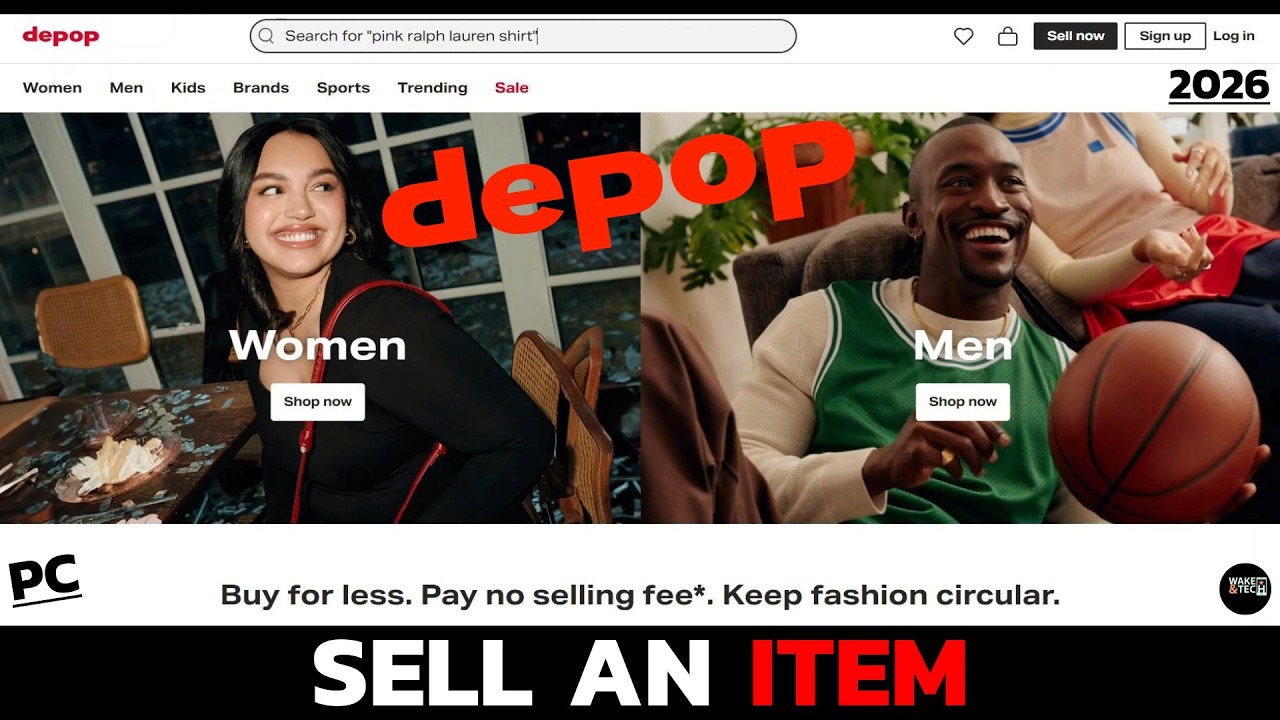 How to Sell an Item on Depop (2026 Tutorial)? - YouTube