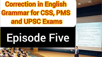 Error Detection And Correction | Spotting Errors | Rules/Concepts/English | Error Detection In Hindi