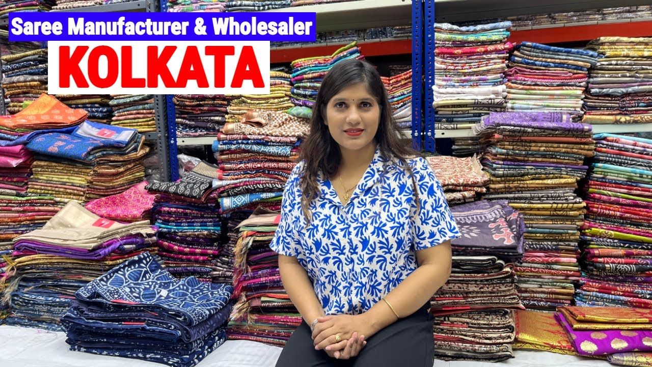 Bagru print/ Modal Silk/ Gajji/ Art Silk Dabu Print Saree Wholesaler in Kolkata | Shakti Trading Co