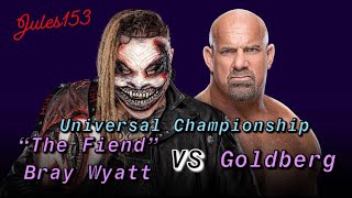 “The Fiend” Bray Wyatt vs Goldberg WWE Super Showdown 2020 - Custom Promo