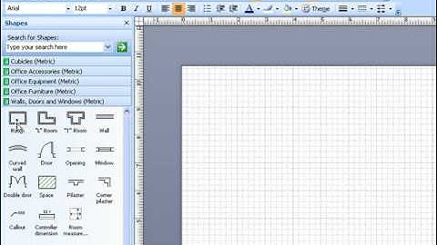Microsoft Visio - Scale drawing Part 1