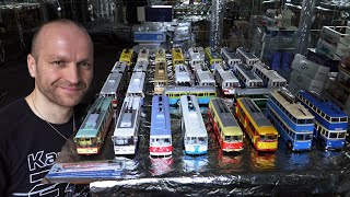 Большой обзор всех моделей троллейбусов  в моей коллекции / Общественный транспорт России /