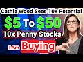 Cathie Wood Favorite Best Penny Stocks To Buy Now - I Am Buying