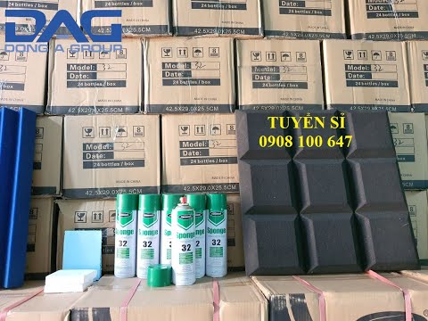 Video Keo dán mút xốp không mùi 32 đa năng dạng xịt ( TUYỂN... - youtube