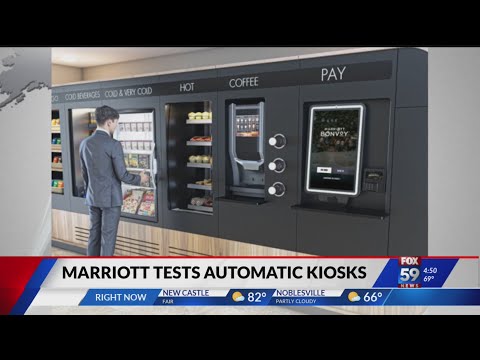 Marriott tests automatic kiosks