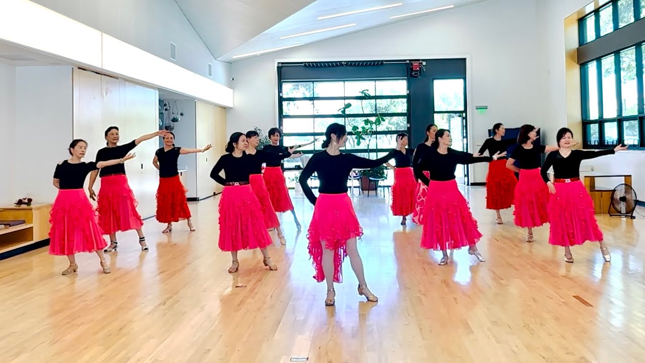 Lotus Pond Moonlight Dance 荷塘月色| 经典广场舞｜JoyLineDance