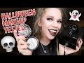 Testing 8 Spooky Makeup Products