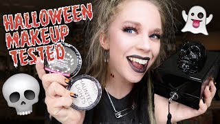 Testing 8 Spooky Makeup Products