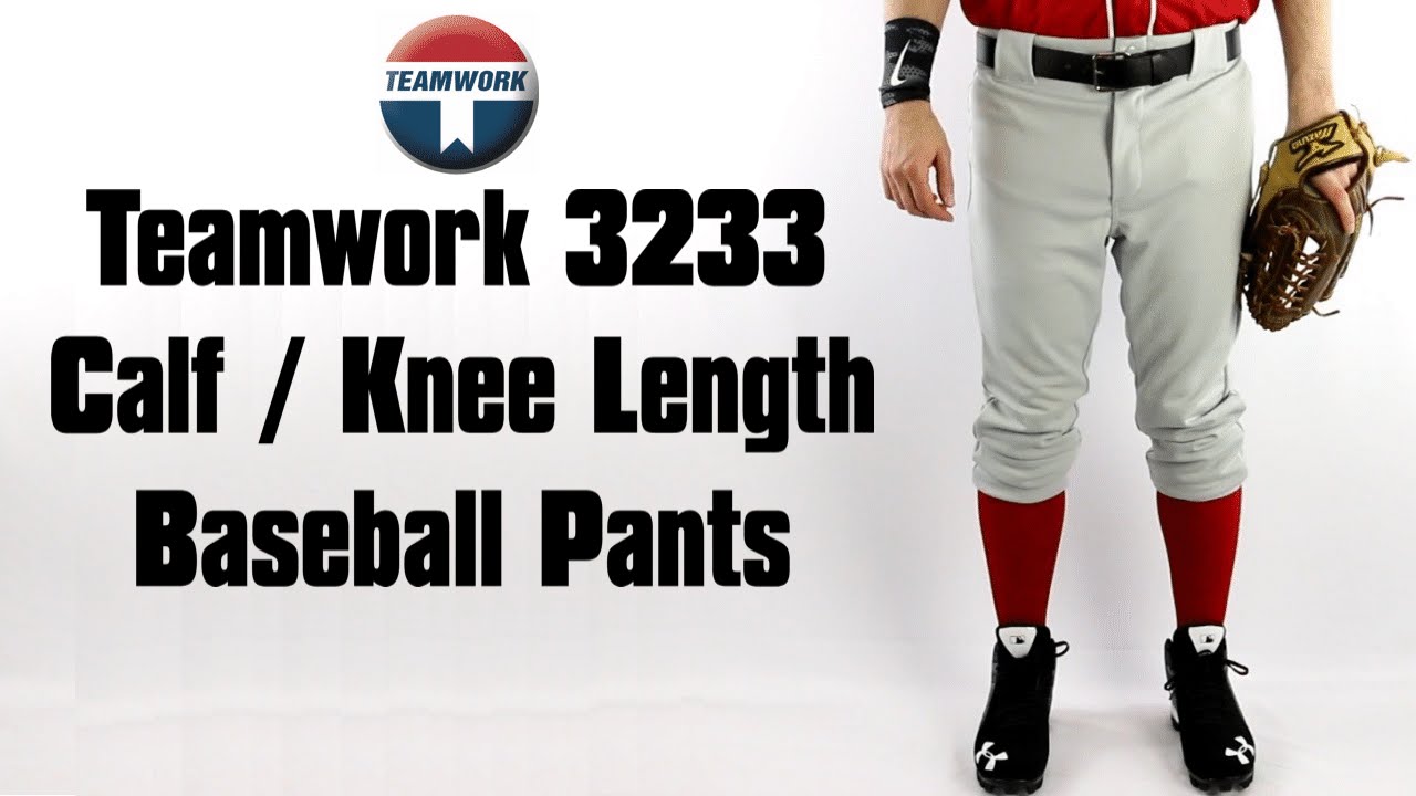 Teamwork 3223 Calf / Knee Length Baseball Pants Homegrown Sporting