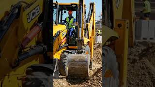 Real Heavy Duty Work: Backhoe Loader Mastery 🛠️ #jcb3dx