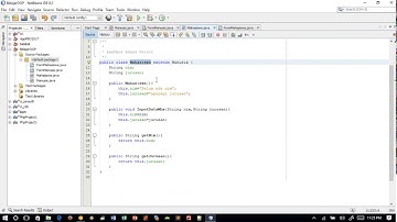 Tutorial 3 Belajar OOP dengan Java Netbeans - Inheritance