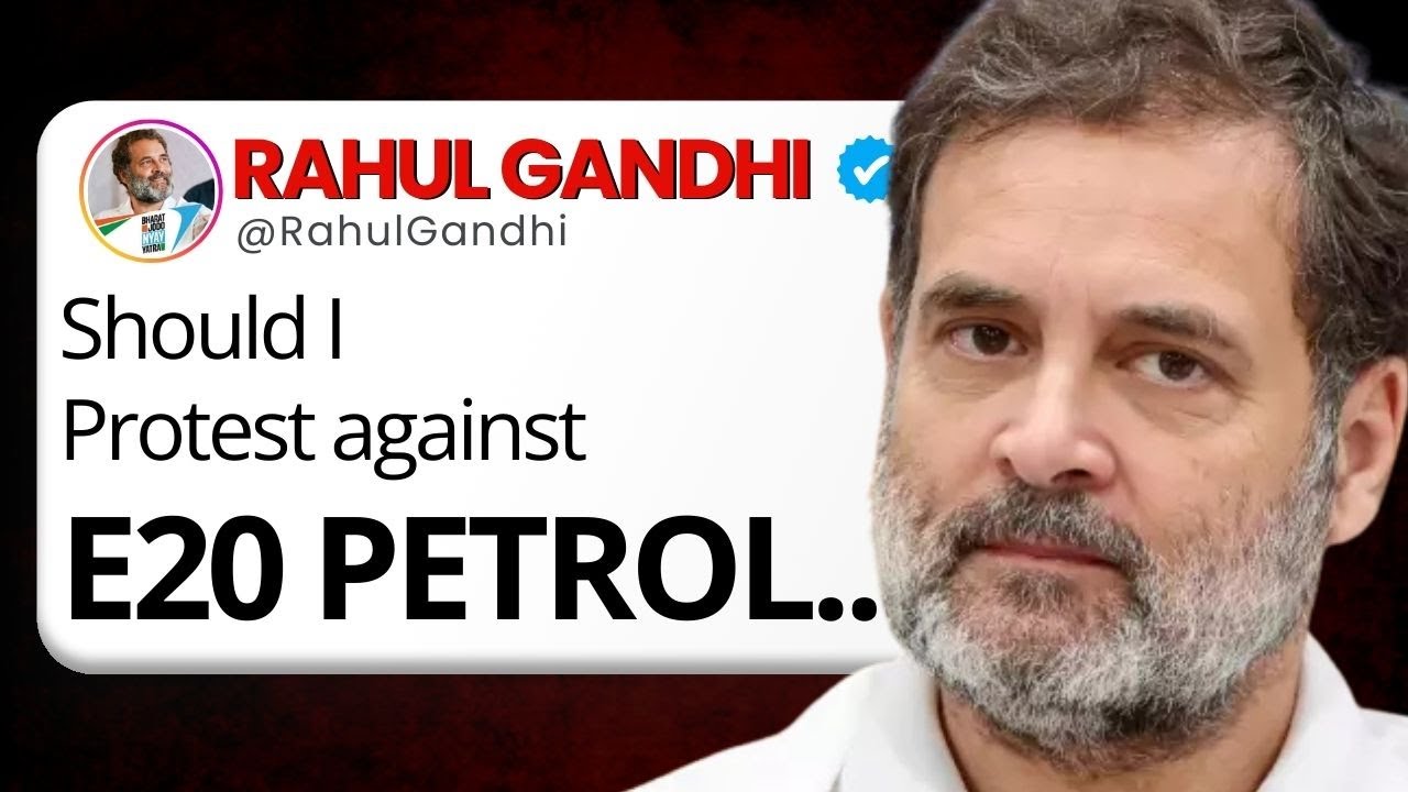 Rahul Gandhi & E20 Ethanol Petrol Policy | Nitin Gadkari Son’s Cian Agro PROFIT