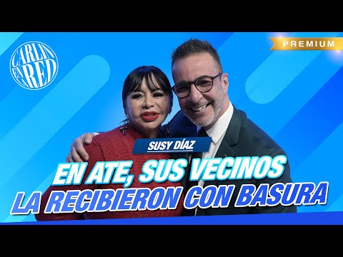 Susy Díaz, en Ate, sus vecinos la recibieron con Basura - Premium