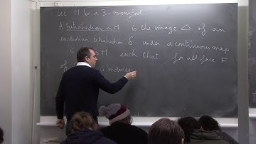 CCR SwissMAP - Introduction to quantum topology 1