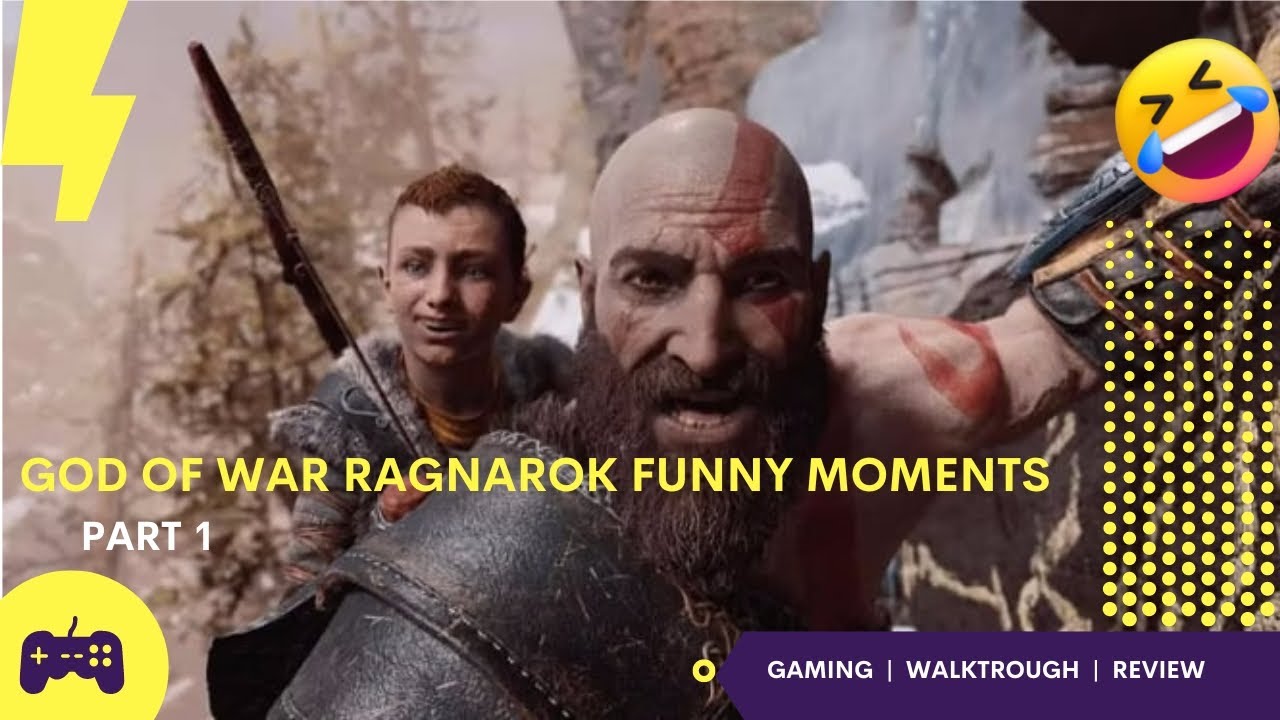 FUNNY Moments | God of War RAGNAROK - YouTube