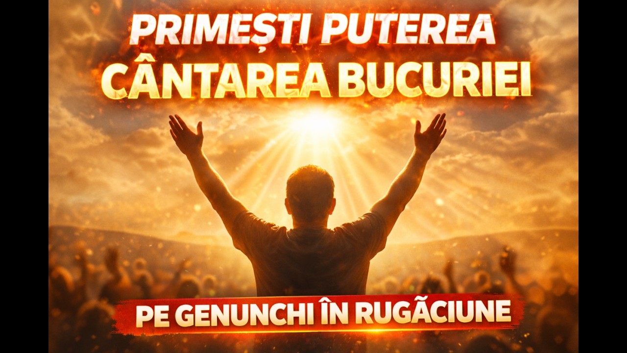 Cantarea bucuriei-Pe genunci primesti puterea (Worship 2026)