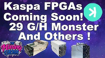 Kaspa Coin FPGA Miners Will Dominate! Get Ready For Multminer M2 , Varium C1100 , Osprey E300 , K10