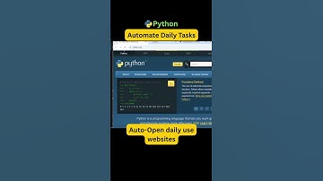 Automate Daily Tasks with Python & AI | Productivity Hack